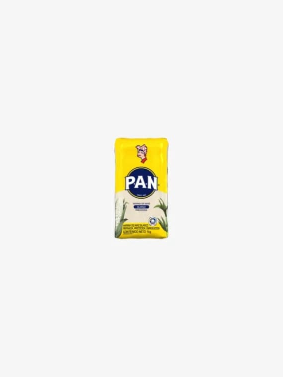 Farine de mais blanc